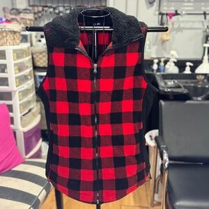 Plaid Vest